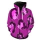 thumbnail image 1 of Sudadera con capucha y cremallera con textura de piel de animal para hombre, para adolescentes, estilo Harajuku, de manga larga, unisex, con estampado 3D, informal, para primavera y hip hop., 1 of 6