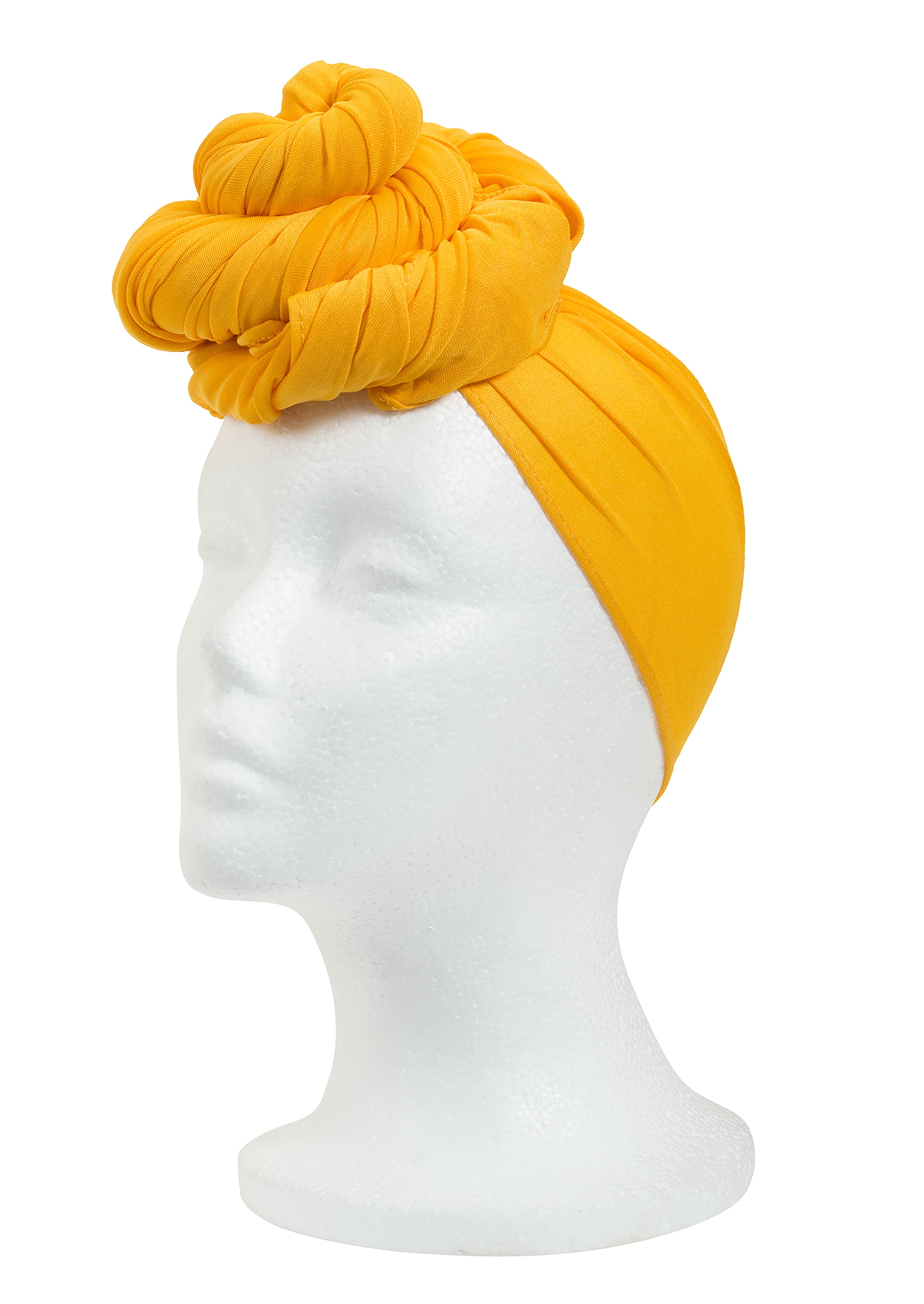 Cantu Fashion Fabric Headwrap, Yellow