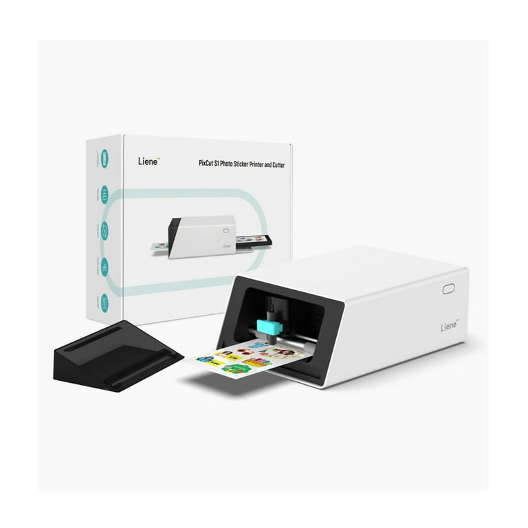 Liene PixCut S1 Photo Sticker Printer and Cutter, 300 dpi