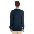 thumbnail image 2 of Harriton M425W Ladies Pilbloc V-Neck Button Cardigan Sweater, 2 of 3
