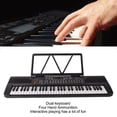 thumbnail image 4 of Piano De Teclado, Multi Funciones Teclado Eléctrico Piano 61 Clave Para Rendimiento, 4 of 7