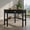 Black, variant on Demi Bonn Corner Wooden Piece Laptop Computer Desk, Small Home Office Desk Study Writing Table, White