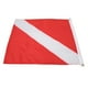 thumbnail image 1 of Bandera de buceo blanca azul nailon fácil montaje bandera de buceo internacional portátil ligera 49x59 cm para bajo el agua ANGGREK Otros, 1 of 8