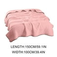 thumbnail image 5 of Summer Cooler Quilt Blanket,Cooling Blankets for Hot Sleepers,Water Washed Conditioning Quilt Summer Cool Quilt Summer Thin Quilt Quilt Core Machine Washable Summer Solid Color, 5 of 7