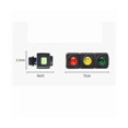 thumbnail image 4 of Bicycle Tail Light Night Safety Warning Light Outdoor Cycling Mountain Bike Rear Light Cycling Equi G, 4 of 5
