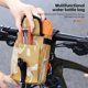 thumbnail image 5 of Bolsa con cordón para bicicleta de 12 L bolsa trasera multifuncional para MTB equipo para montar en viaje por carretera, 5 of 9