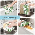 thumbnail image 2 of Sunny Daisy Pattern 6 Pack Kitchen Cleaning Cloths 11'' x 11'', Super Absorbent, Soft Double Layer Plush for Dish and Surface Cleaning, 2 of 9
