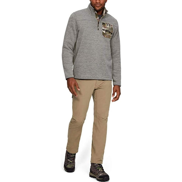 Under armour men's sweaterfleece cheap henley long sleeve shirt