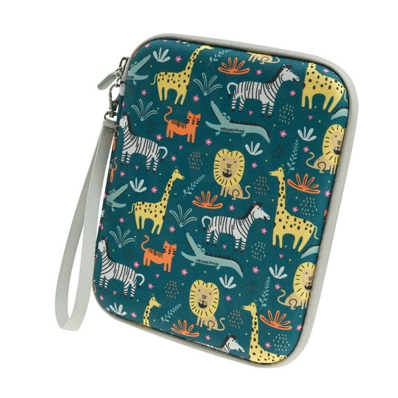 Card Case Holder Portable Card Binder Holder with Zipper and 80 Pockets Large Capacity Pouch Organizer for Business Cards Credit Cards Home Traveling