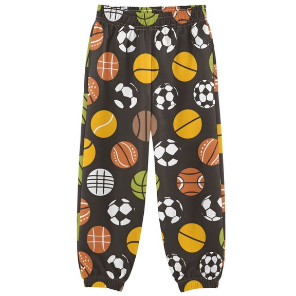 joogoo Soccer Balls Football-z1 Boys' Sweatpants Jogger Pants 5-6Y