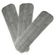 thumbnail image 4 of Paquete de 6 almohadillas para fregona, almohadilla de limpieza de microfibra húmeda y seca, 38 x 11 cm, repuesto para fregona para la mayoría de fregonas y Revea gris, gris, 4 of 5