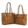 thumbnail image 7 of Montana West Tote Bag for Women Large Purse and Handbags Set Embossed Collection Purse 2Pcs Set, 7 of 7