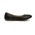 thumbnail image 2 of BURUDANI Women's Flats Solid Plain Walking Classic Casual Ballet Flats Slip on Shoes BLACK Size 11, 2 of 5