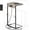 Greige (1 Pack), variant on C Shaped End Table with Charging Station, Adjustable Height Side Table for Couch,Small Side Table Small Spaces,33.2'' Tall Couch Tables that Slide Under, Tv Tray Table for Living Room, Greige