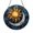 Acrylic 3.5 Inch, variant on Celestial Sun Moon Stained Glass Window Suncatcher, Bright Color Sky Inspired Hanging Art, Decorative Light Catcher for Home Window