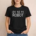 thumbnail image 3 of 01 10 11 Robot T-Shirt, 3 of 6