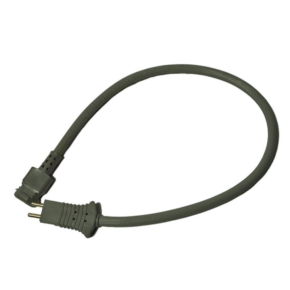 Filter Queen Princess Electric Hose Pigtail Cord, male/female ends, 19", color gray