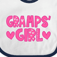 thumbnail image 4 of Inktastic Gramps' Girl Granddaughter Gift Girls Baby Bib, 4 of 4