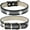 Black, variant on Reflective Dog Collar with Cute Paw Rivet Studded Funny Soft PU Leather Adjustable Puppy Dog Collars for Small Medium Large Dogs Cats