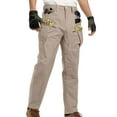 thumbnail image 2 of Kakii Men's Water-Resistant Cargo Pants, Hiking & Tactical Trousers with Multiple Zipper Pockets, Durable Outdoor Pants, 2 of 8