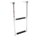 thumbnail image 4 of Ladder Marine 2 Step Ladder Telescopic Stainless Steel Dropped Ladder for Boat Yacht, 4 of 8