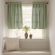 thumbnail image 2 of Cortinas de Cocina de Lino jinchan 91x91 cm Verde 2 Paneles, 2 of 8