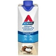 thumbnail image 6 of Atkins Creamy Chocolate Coconut Protein Shake, High Protein, Low Carb, 4 Count, 6 of 11