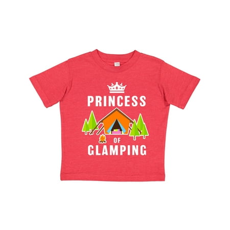 

Inktastic Princess of Glamping Gift Toddler Toddler Girl T-Shirt