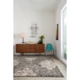 thumbnail image 5 of Loloi Enchant 3'10" x 5'7" Power Loomed Rug in Smoke and Beige, 5 of 11