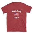 thumbnail image 1 of Atlantic Iowa Patriot Men's Cotton T-Shirt, 1 of 1