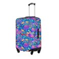 thumbnail image 2 of Kll Colorful Mushrooms Luggage Cover Suitcase Cover Suitcase Protector-Small, 2 of 8