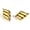 Gold, variant on Gold Statement Earrings for Women Trendy, Chunky Gold Earrings Big Shell Wings Textured Dome Earrings Drop Earrings Hypoallergenic Earrings Lightweight Dainty Vintage Jewelry Gift