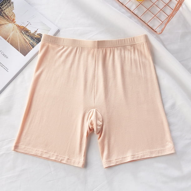Leggings de encaje para mujer, pantalones de seguridad anti-luz, pantalones cortos de talla grande, pantalones de seguro