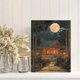 thumbnail image 2 of Qisvanset 12x16 Inch 2D Flat Framed Canvas Art, Elegant White Rose Oil Painting Romantic Cottagecore Floral Home Wall Art, 2 of 5