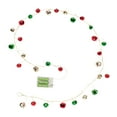 thumbnail image 2 of Melrose 84333 LED Sleigh Bell Garland, 5-inch Length, Plastic and Metal, 2 of 4