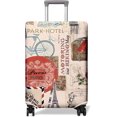 thumbnail image 1 of Travel Luggage Cover Suitcase Protector Fits 18-32 Inch Luggage Wheel Covers Patterned Travel Related Items Flower Luggage Protector Elastic Luggage Anti-scratch Suitcase Cover L, 1 of 5