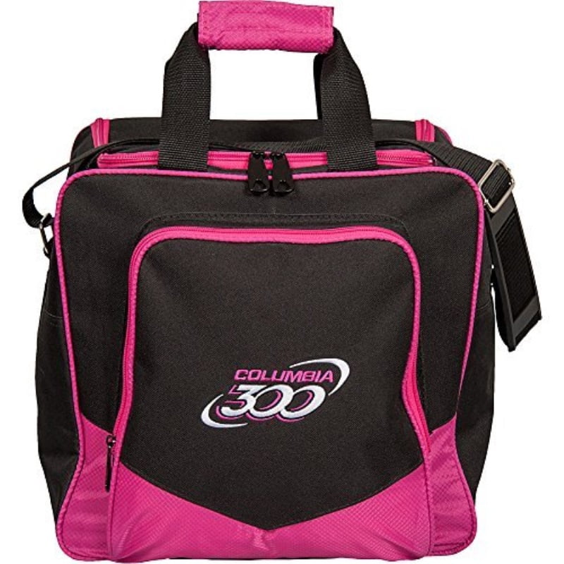 Columbia 300 Columbia White Dot Single Bowling Bag, Pink