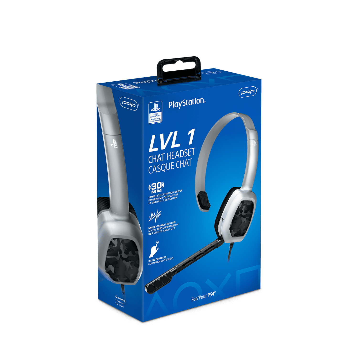 Afterglow LVL 1 Communicator Wired Gaming Headset for PlayStation 4 Black  051-031 - Best Buy