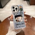 thumbnail image 1 of One Piece Anime Roronoa Zoro Electroplating Fall Shockproof Case For iPhone 15 14 Plus 13 12 11 Pro X Xs Max Cover WK364, 1 of 1