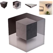 3PCS Impossible Corners – Wall Art That Reshapes Reality, 3D Optical Illusion Corner Wall Decal, Unique Peel Stick Wall Stickers for Spatial Illusion & Perceptual Shift, Modern Home Office Decor