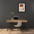 thumbnail image 3 of Urban Epiphany 23x32 Black Ornate Wood Framed with Double Matting Museum Art Print Titled - Mid Century Boho Minimalist 5, 3 of 4