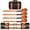 Black Orange, variant on VEVOR Car Tie Down Straps with Flat Hook Tire Strap for Car Trailer Hauler 4 PCS