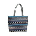 thumbnail image 3 of Embroidery Shoulder Bag Tote Bag Womens Handbag Summer Shoulder Bag Big Capacity Lady with Zipper Closure Fashion Shoulder Purse for Spring Style E, 3 of 8