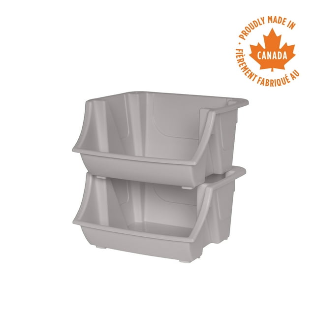 Neatfreak Kids Stackable Storage Bins, Pack of 2