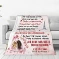 thumbnail image 4 of LHSHID Best Friends Gift Ideas Blanket Flannel Soft and Comfortable Anti static Bed Sofa Blanket 60x80in, 4 of 6