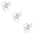 thumbnail image 4 of Yuarrent 2 piezas de bicicletas, botella de agua, soporte para bebidas, aleación de aluminio, tetera para beber, jaulas para vasos, estante para ciclismo Type3 NO3 Yuarrent CBP133097, 4 of 6