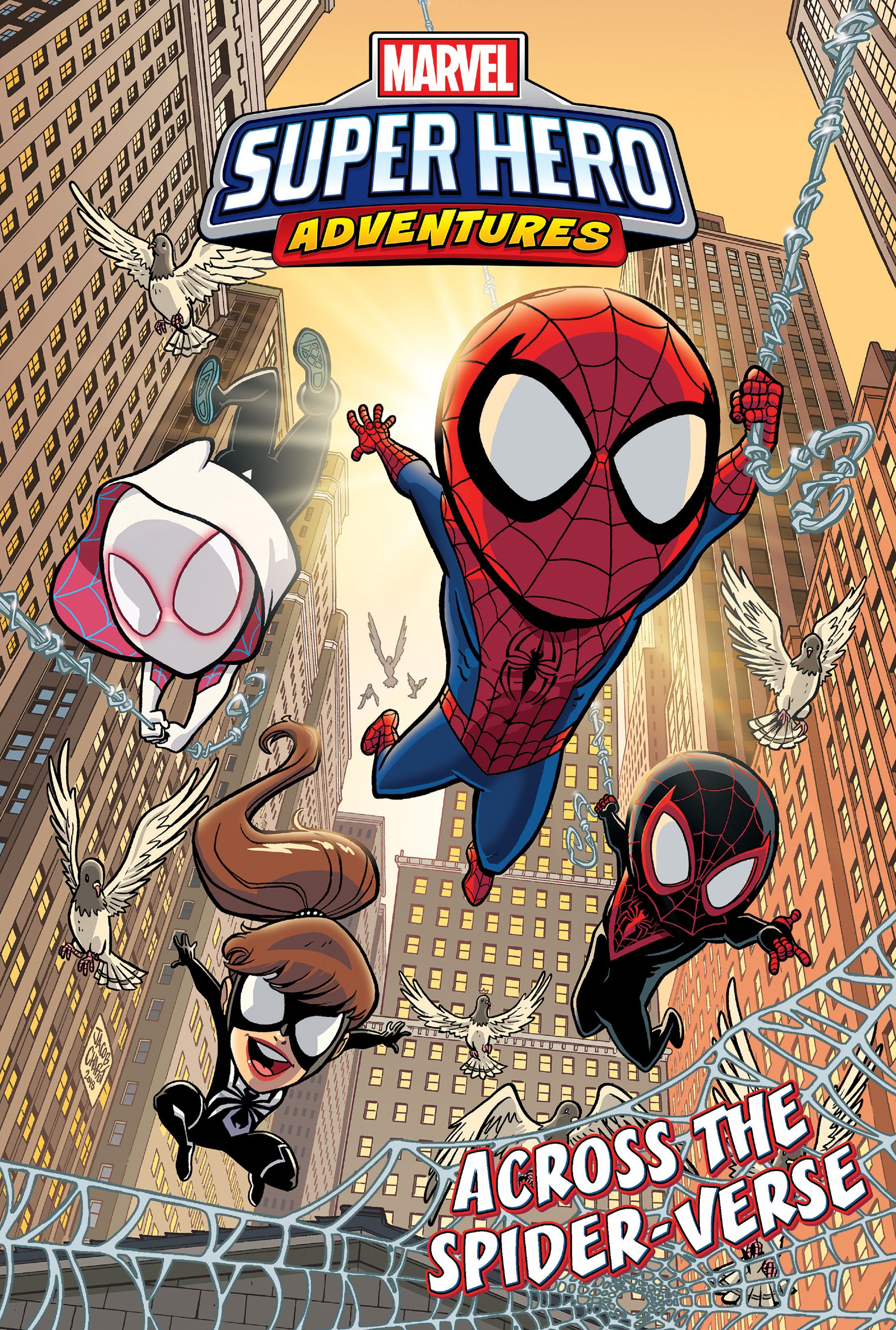 Marvel Super Hero Adventures Graphic Novels SpiderMan Across the SpiderVerse (Hardcover