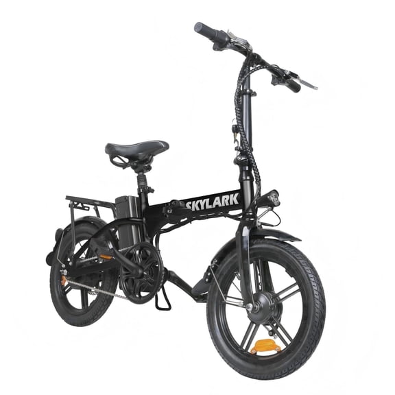 ADSAFE Electric City Bike for Adults 16",500W E-Commuter Bikes 48V 10AH UL2849,White