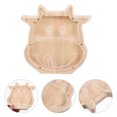 thumbnail image 2 of Tirelire en Forme d'Animal en Bois, Tirelire pour Cochon, Conteneur de Rangement pour Pièces, Ornement de Bureau, 2 of 8