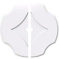 thumbnail image 1 of Ekena Millwork CMP30PL2-02000 30 in. OD x 2 in. ID Square Percival Architectural Grade PVC Contemporary Ceiling Medallion - 2 Piece, 1 of 1